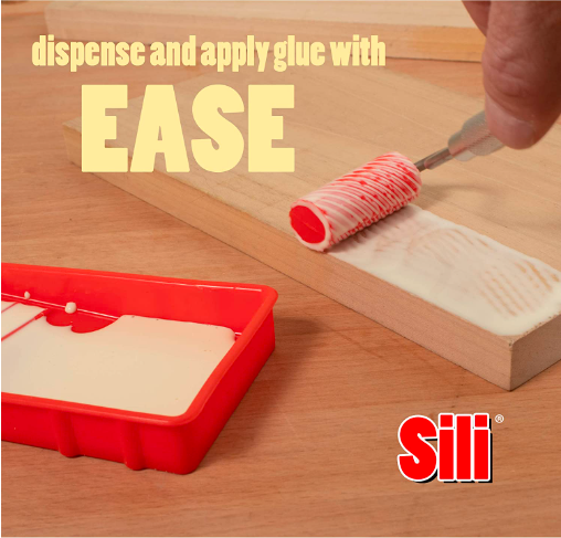 Glue Roller & Tray