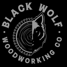 Black Wolf Decal
