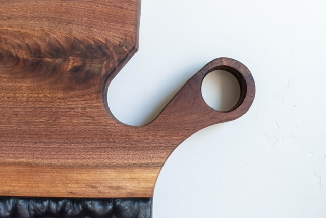 Small Round Handle Charcuterie Board