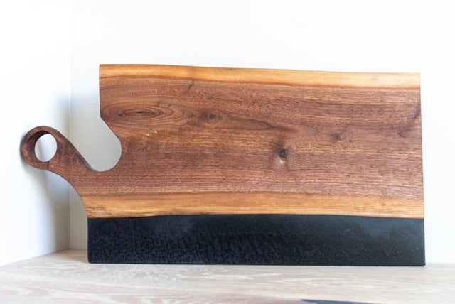 Small Round Handle Charcuterie Board