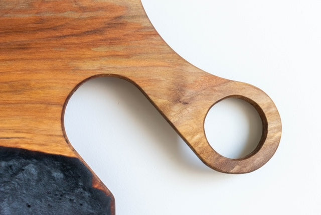 Small Round Handle Charcuterie Board