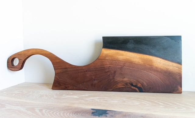 Long Swoop Handle Charcuterie Board