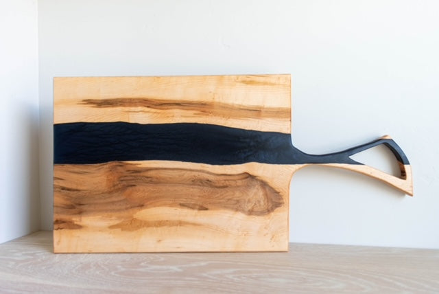 Triangle Charcuterie Board with Handle