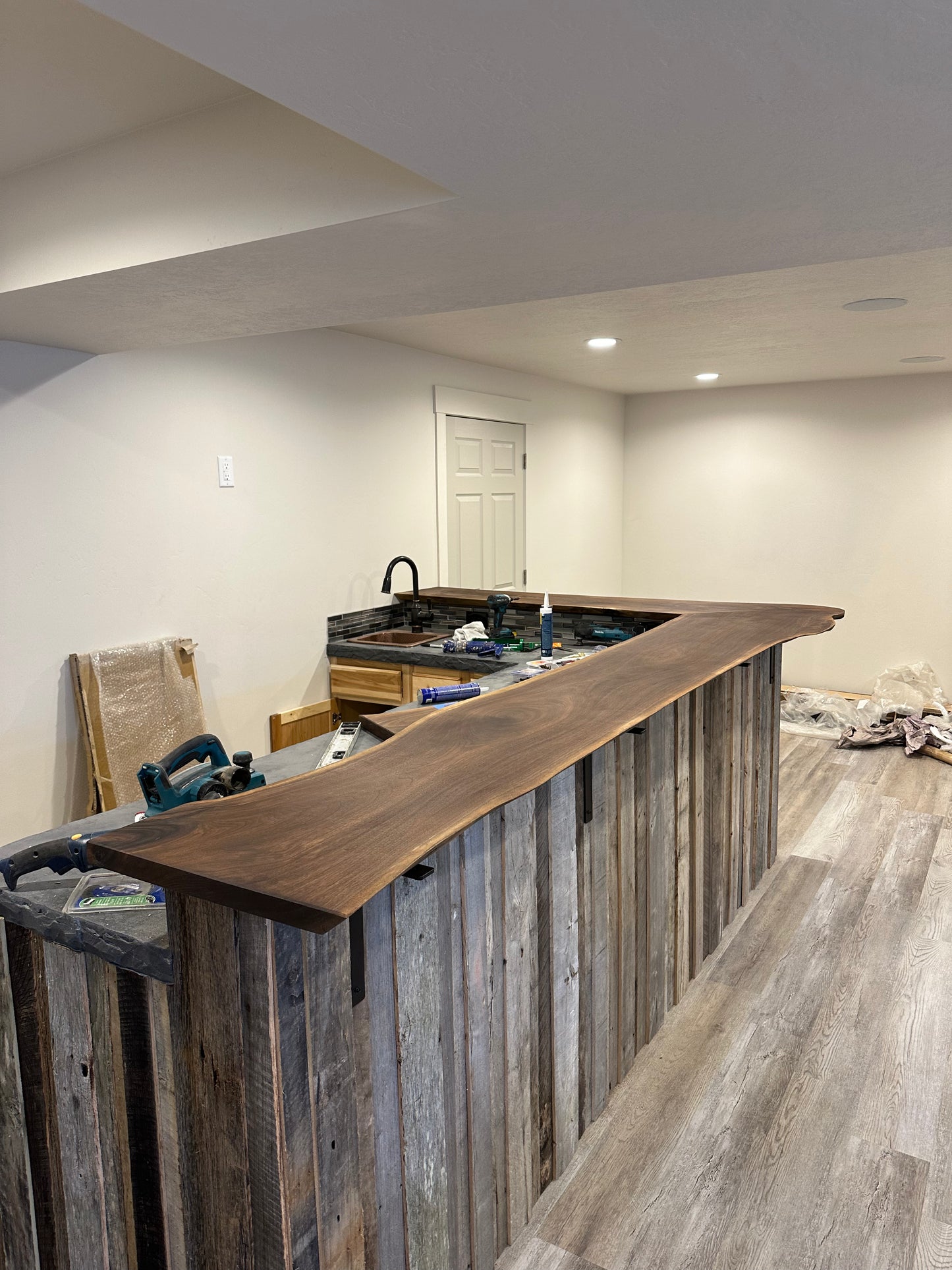 Black Walnut Bar Top