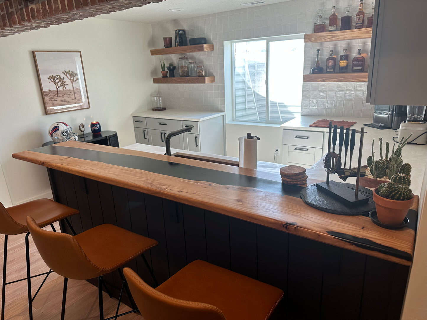 Elm/Epoxy Bar Top